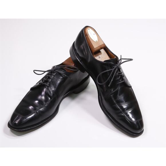Allen Edmonds Delray Black Split Toe Oxford Leather Dress Shoes Men\'s US 10 A main image 5
